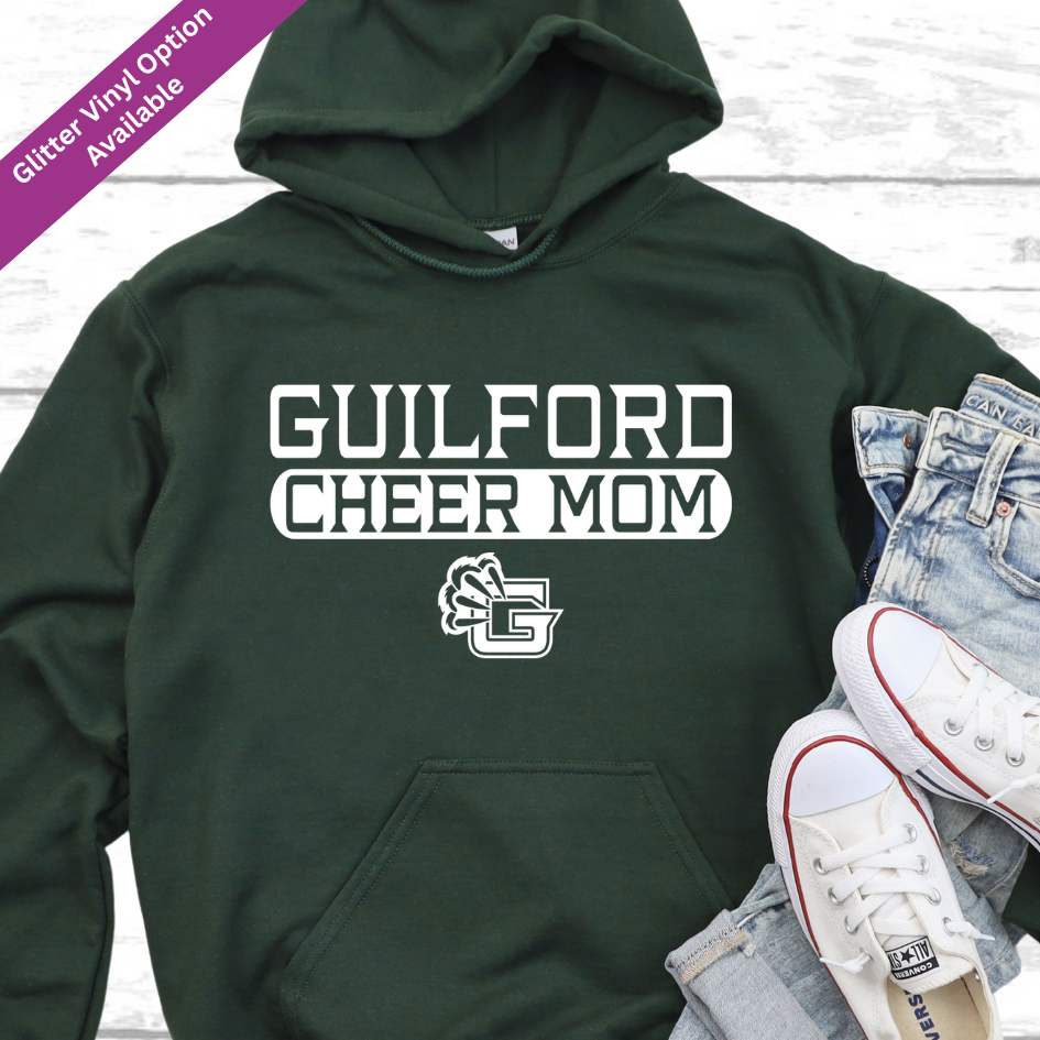 Guilford Cheer Mom Classic Hoodie