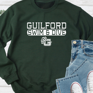 Guilford Swim & Dive Classic Crewneck