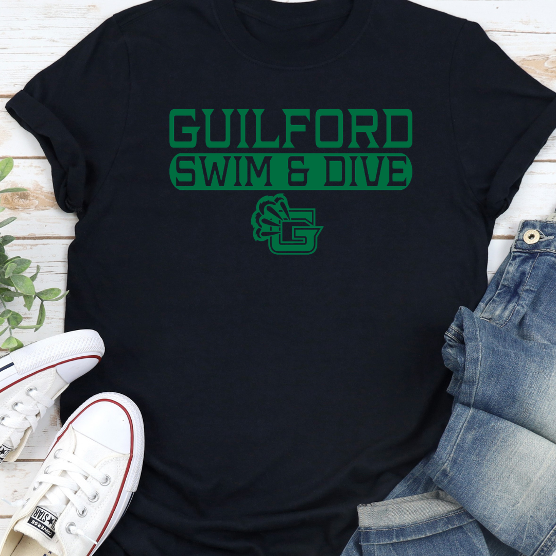Guilford Swim & Dive Classic T-Shirt