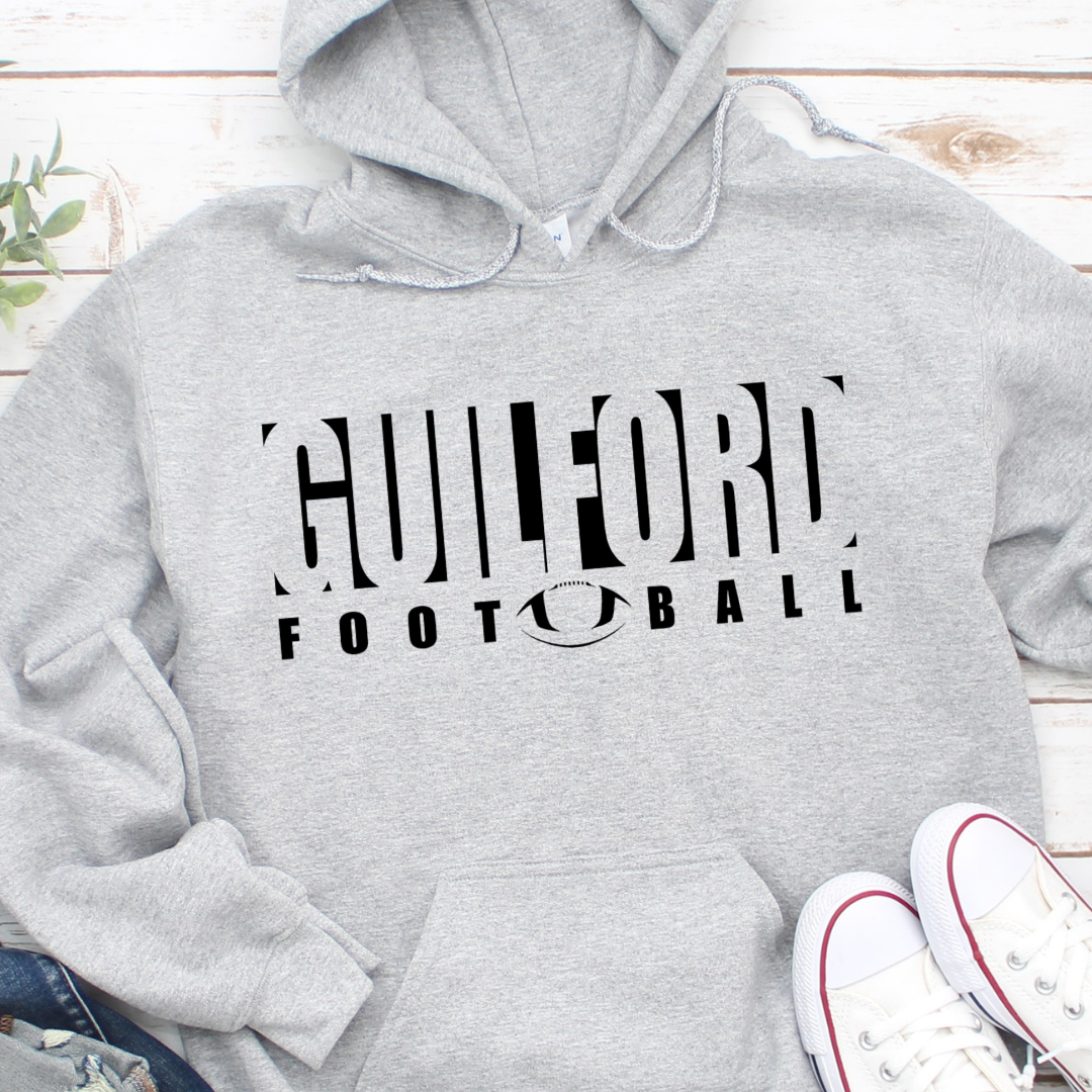 Guilford Football End Zone Hoodie
