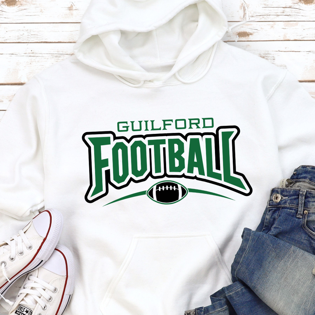 Guilford Football Snap Hoodie