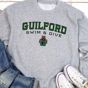 Guilford Swim & Dive Tradition w. Bear Crewneck