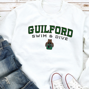 Guilford Swim & Dive Tradition w. Bear Crewneck
