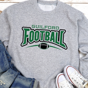 Guilford Football Snap Crewneck