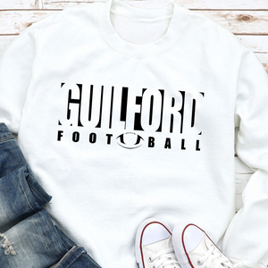 Guilford Football End Zone Crewneck