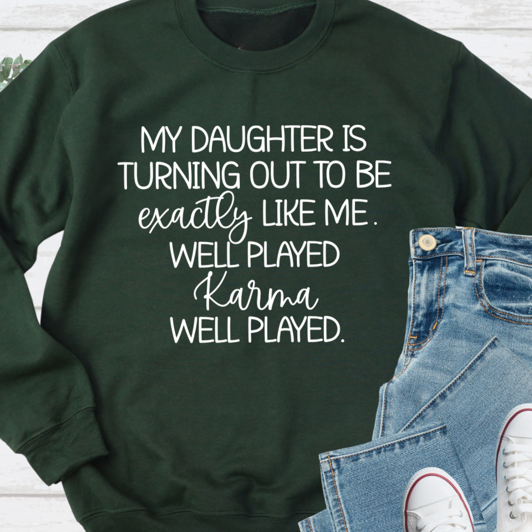 Well Played Karma Crewneck