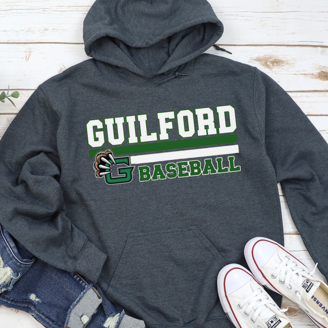 Guilford Baseball Curveball Hoodie
