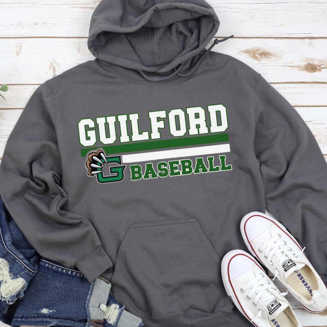 Guilford Baseball Curveball Hoodie