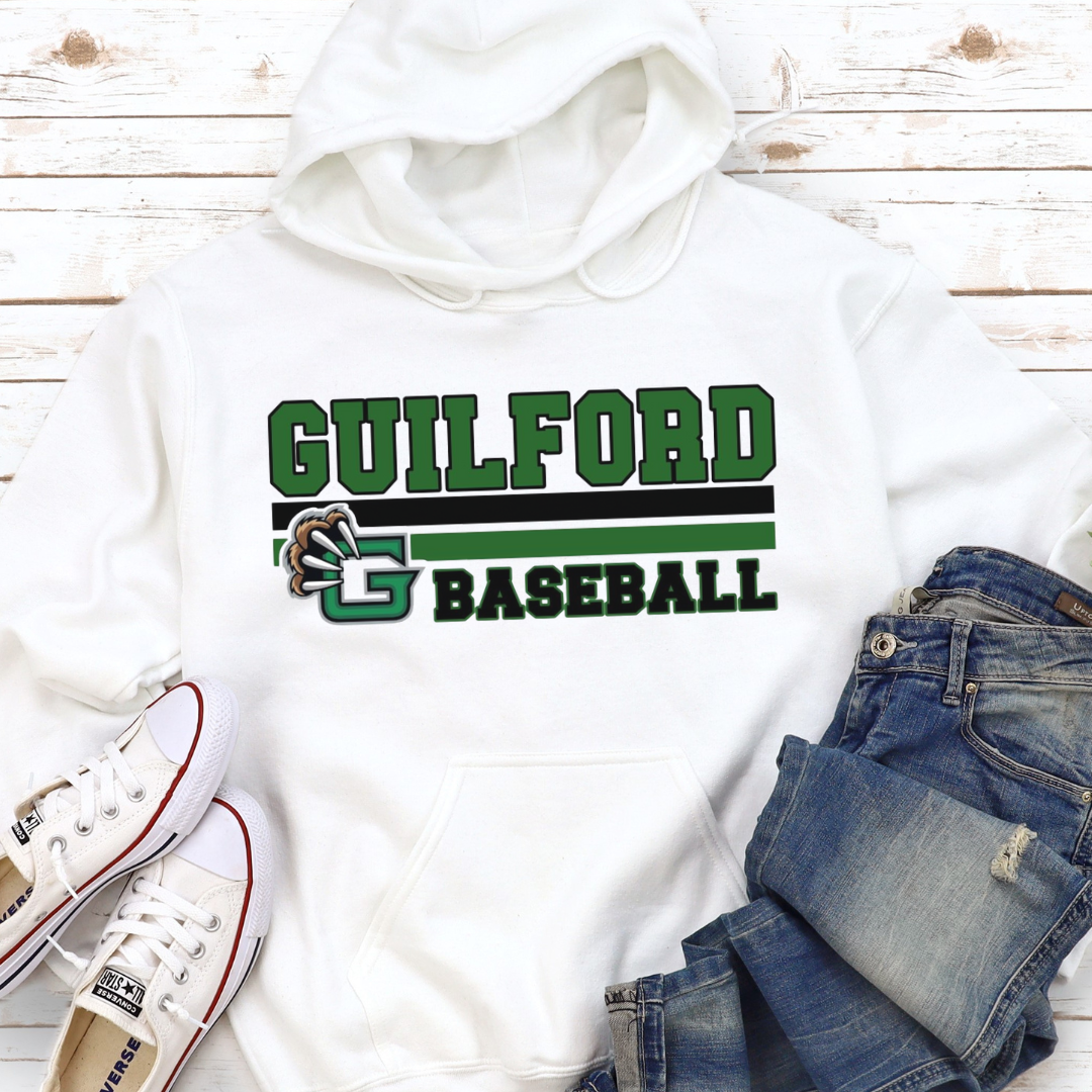 Guilford Baseball Curveball Hoodie