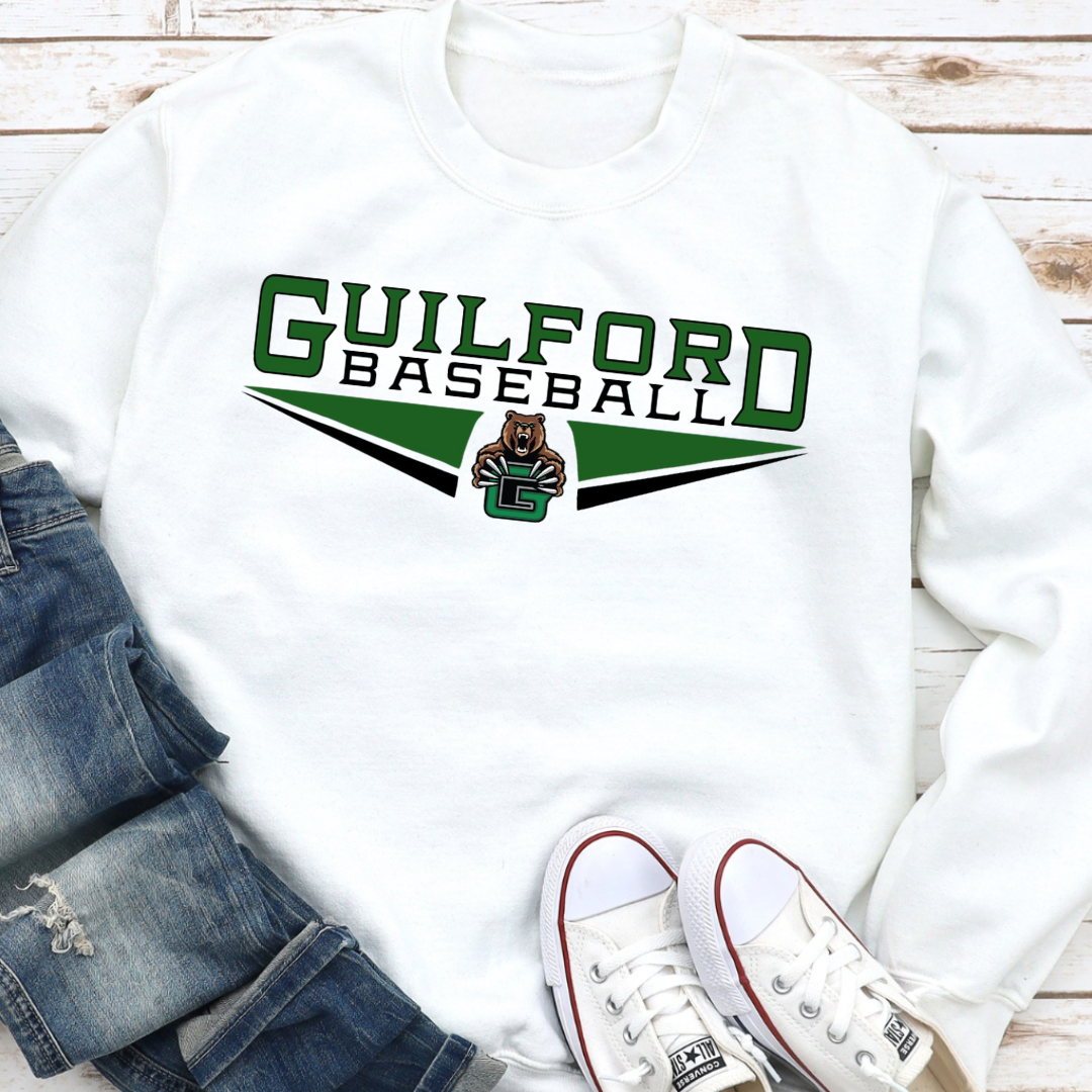 Guilford Baseball Fastball Crewneck