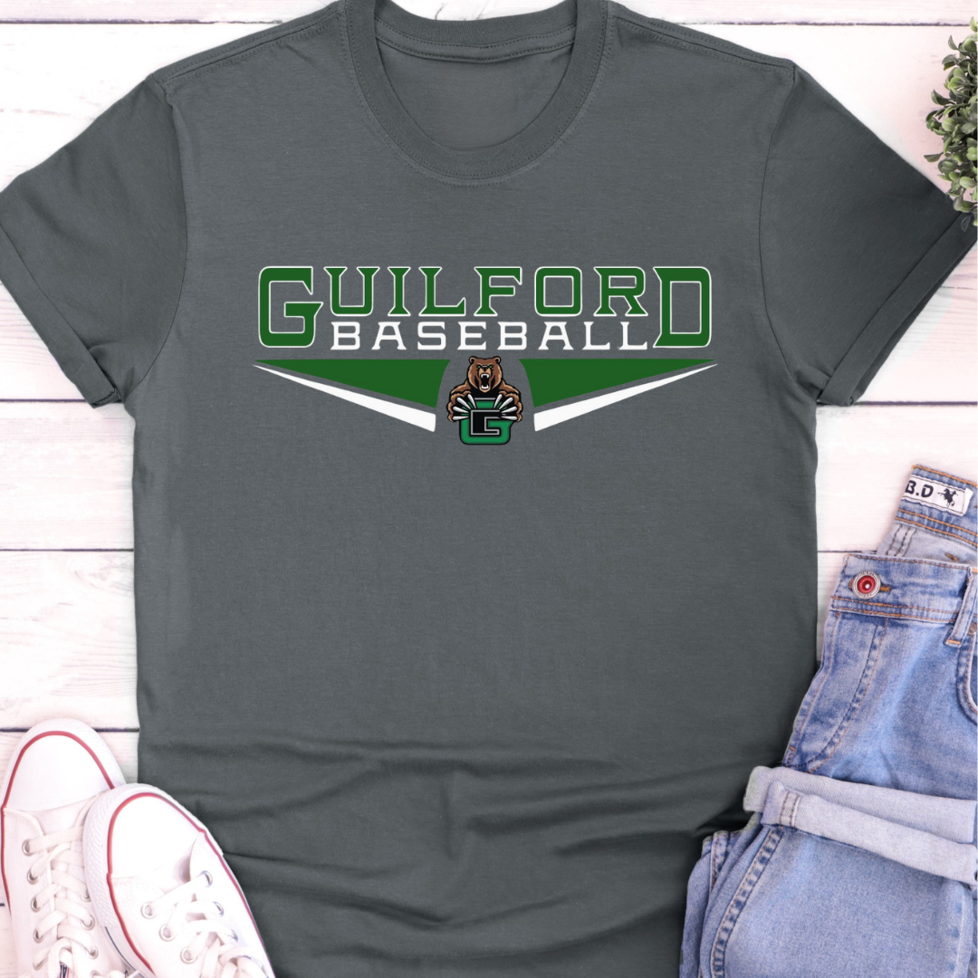 Guilford Baseball Fastball T-Shirt