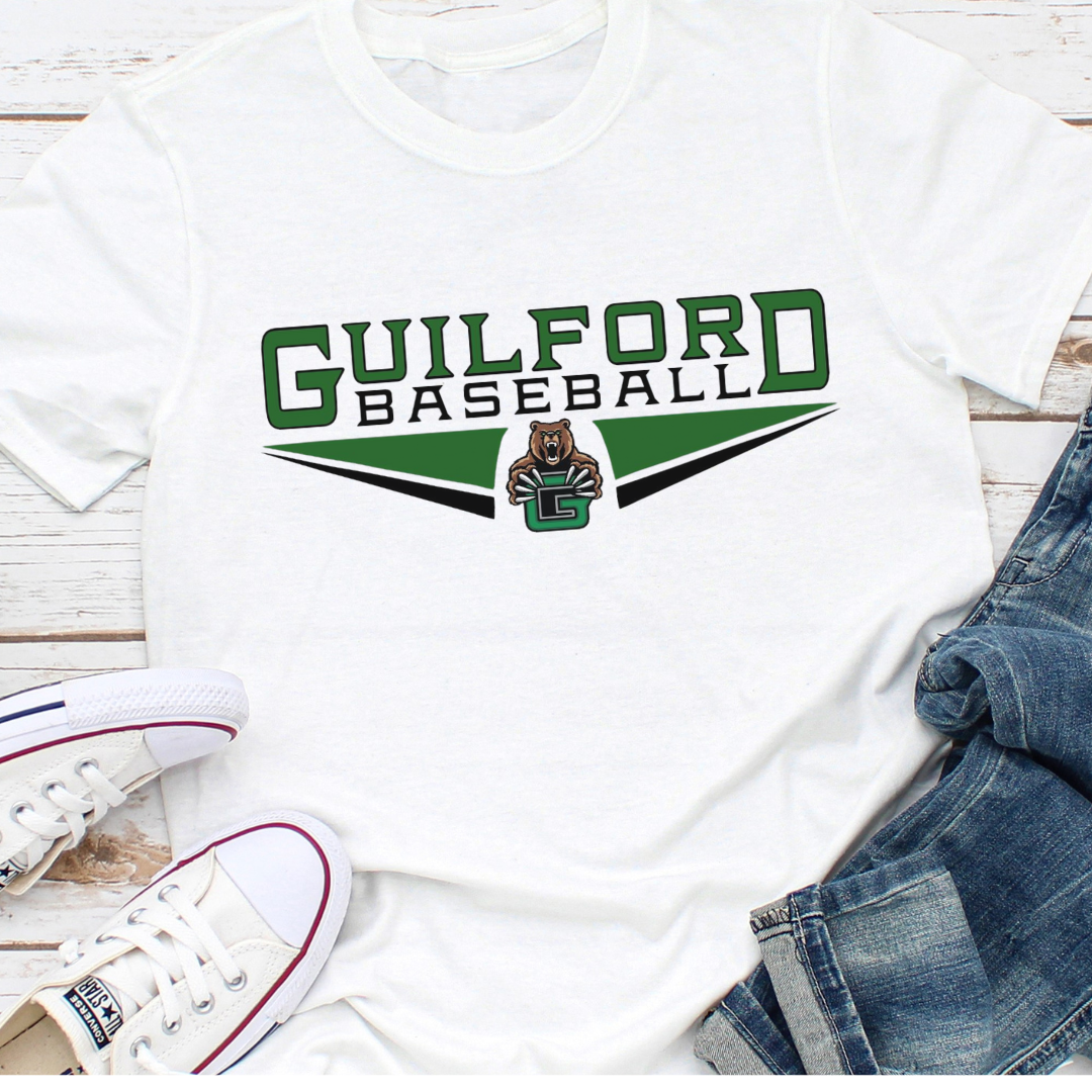 Guilford Baseball Fastball T-Shirt
