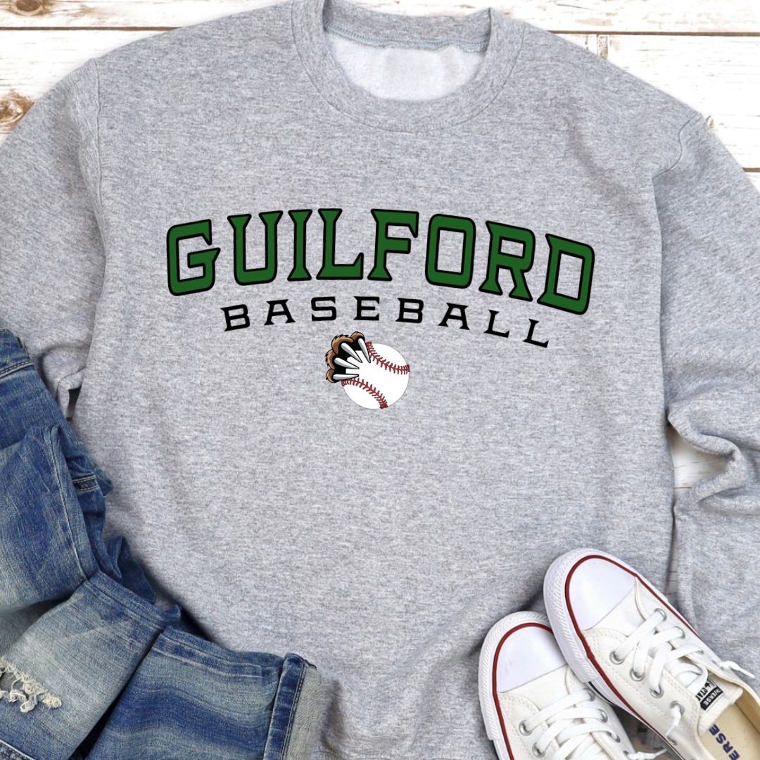 Guilford Baseball Tradition Crewneck