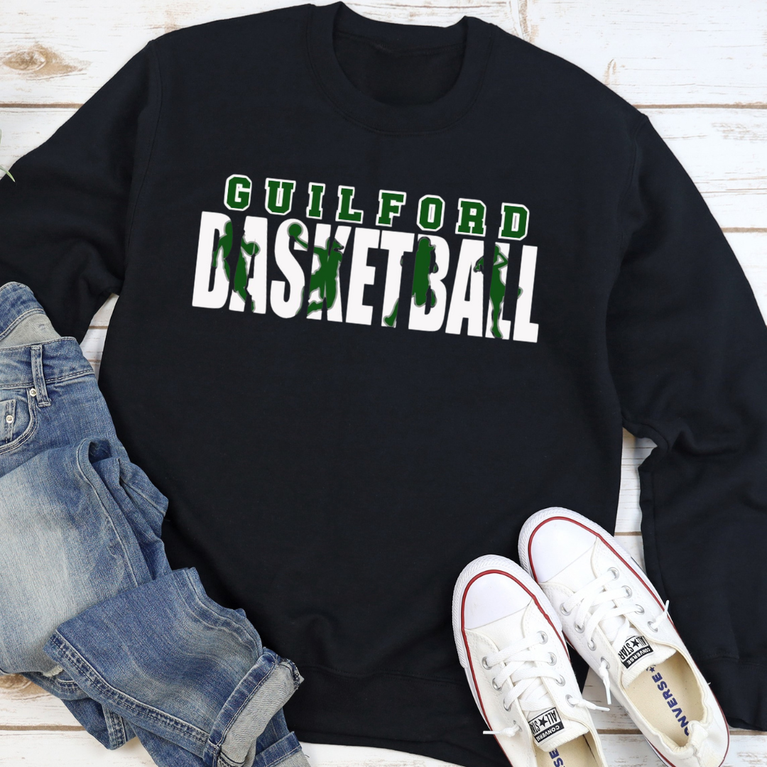 Guilford Basketball Pride Crewneck