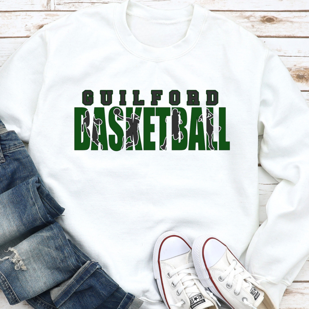 Guilford Basketball Pride Crewneck