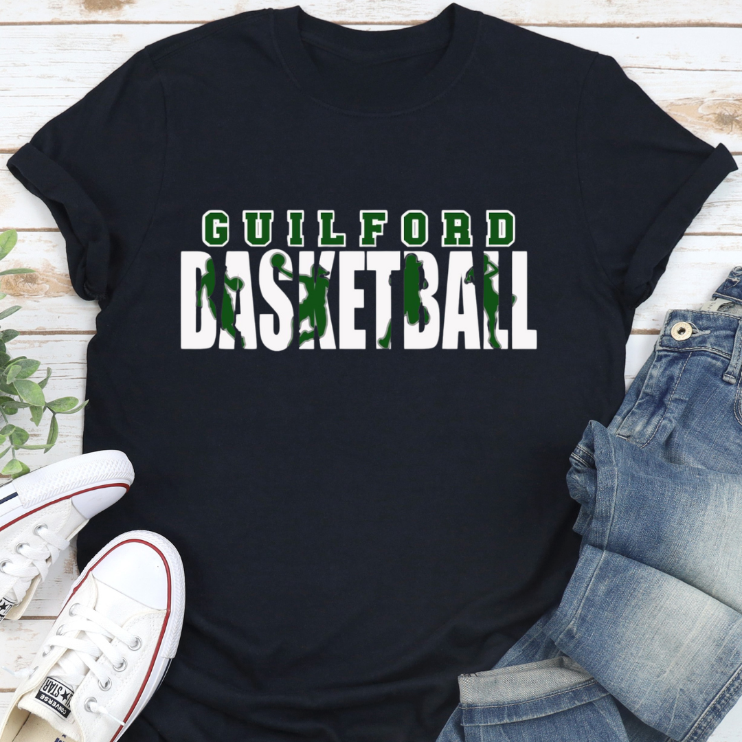 Guilford Basketball Pride T-Shirt
