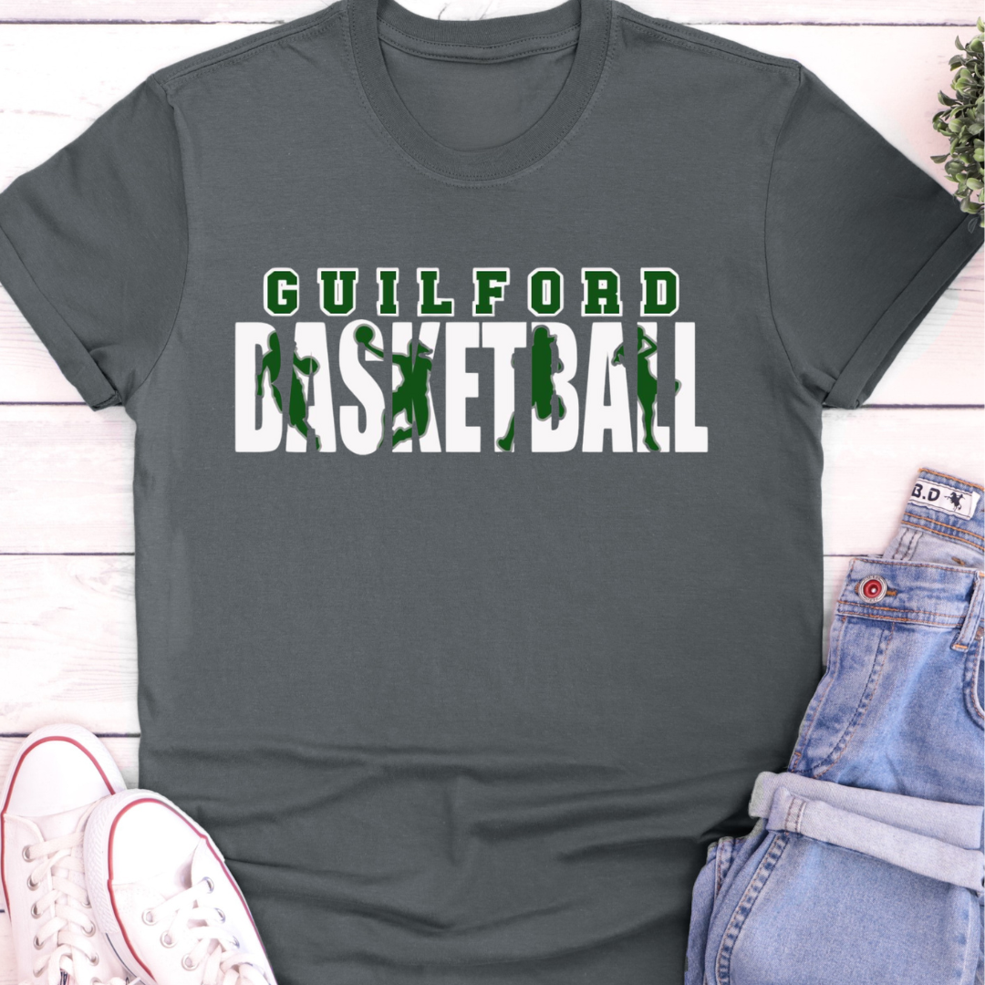 Guilford Basketball Pride T-Shirt