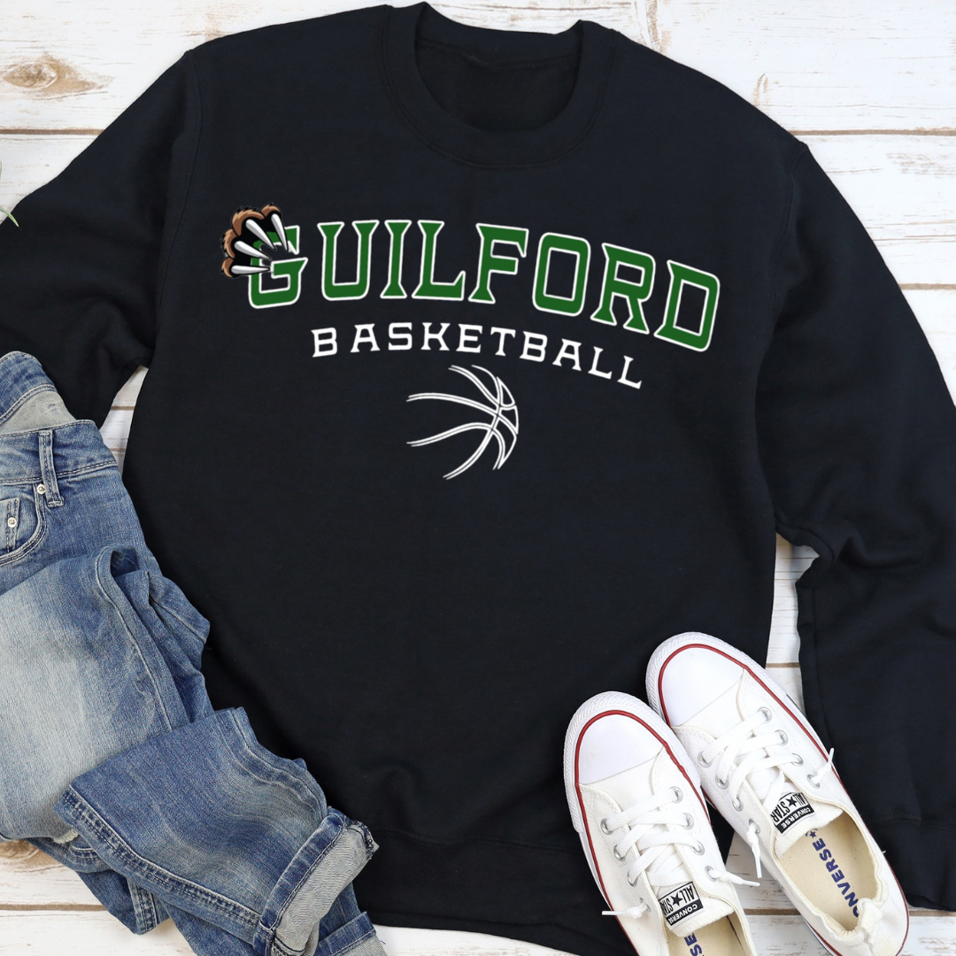 Guilford Basketball Rebound Crewneck