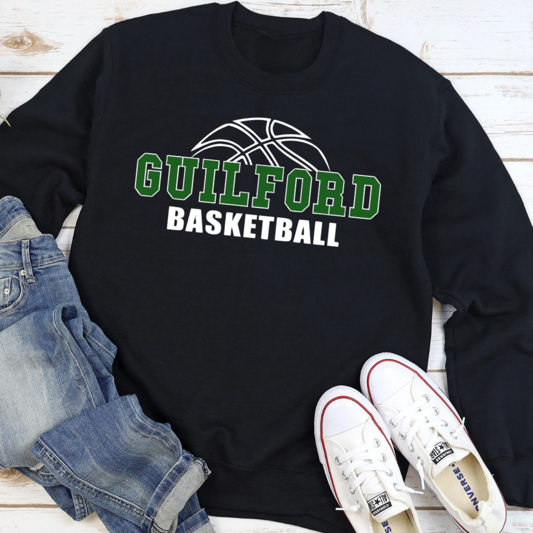 Guilford Basketball Victory Crewneck