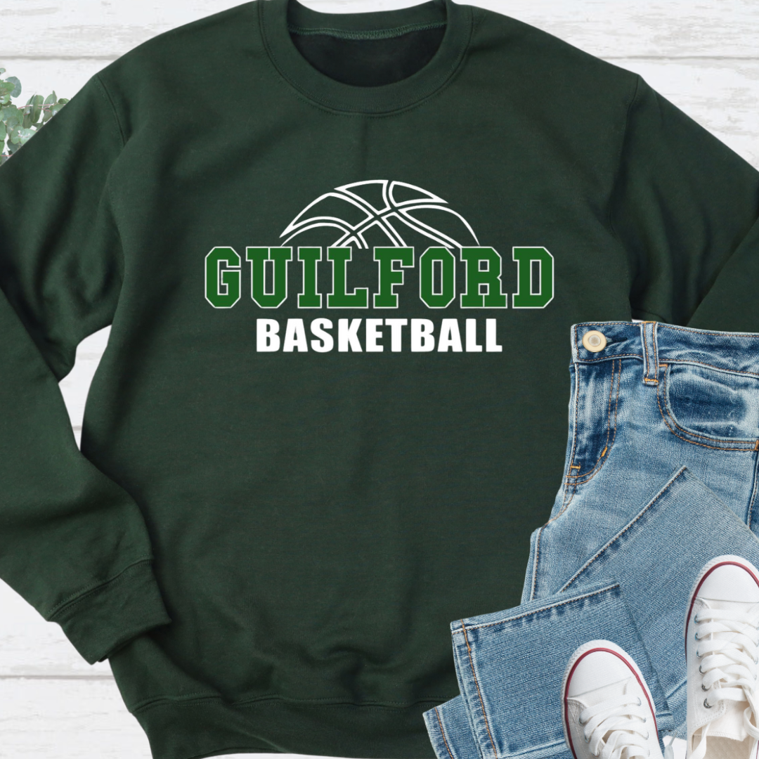 Guilford Basketball Victory Crewneck