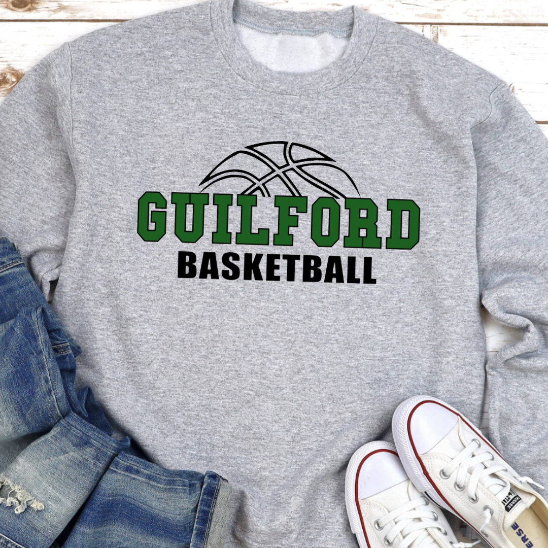Guilford Basketball Victory Crewneck