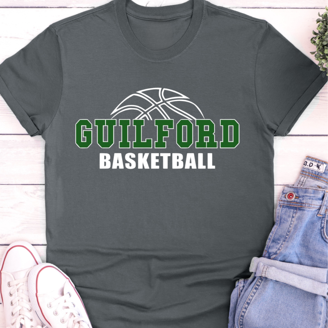 Guilford Basketball Victory T-Shirt