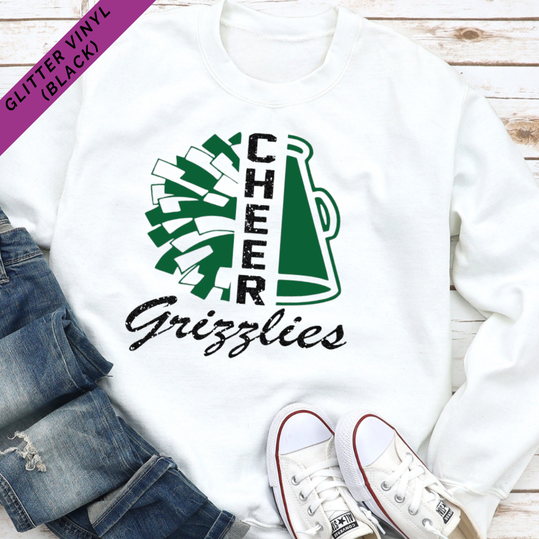 Guilford Cheerleading Bring It Crewneck