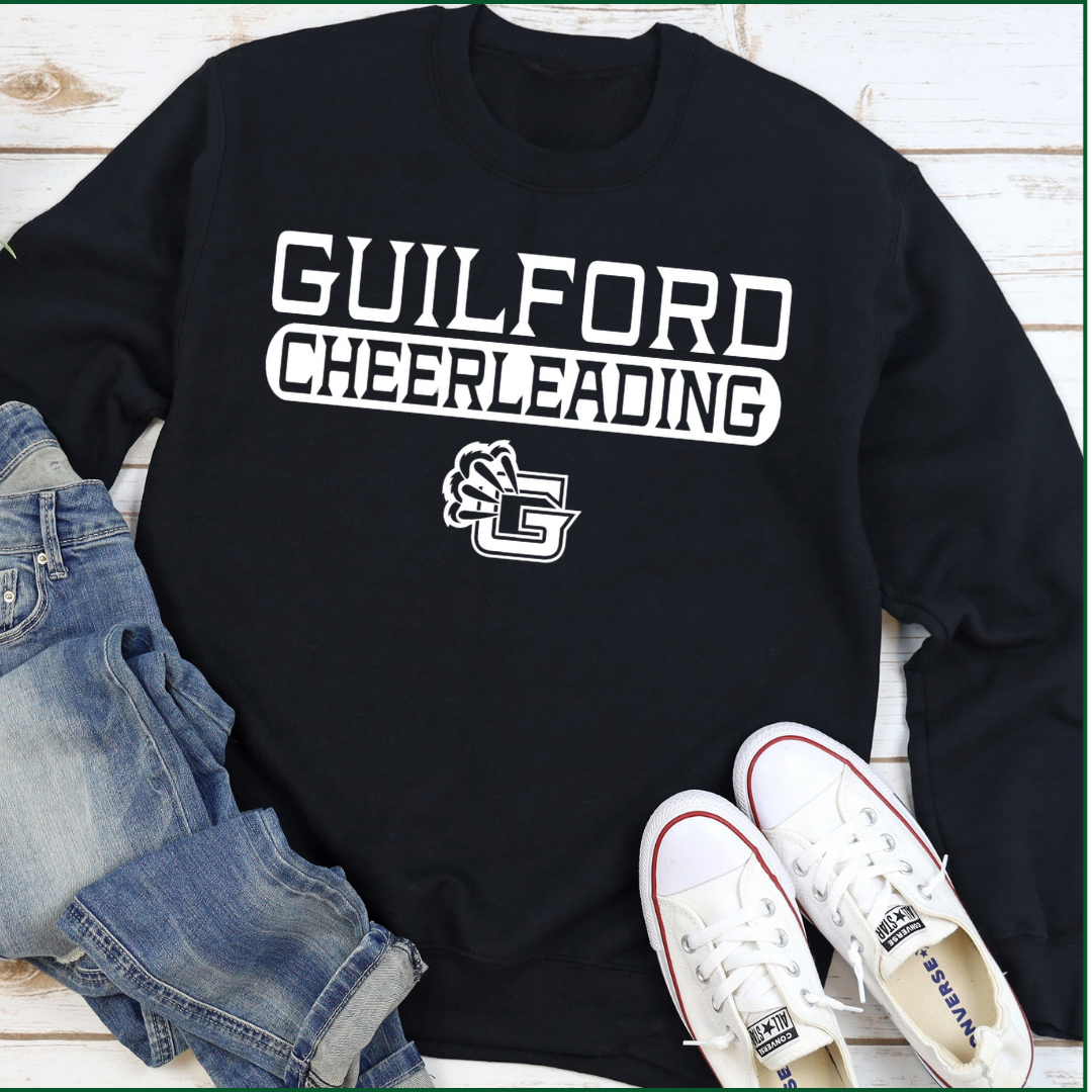 Guilford Cheerleading Classic Crewneck