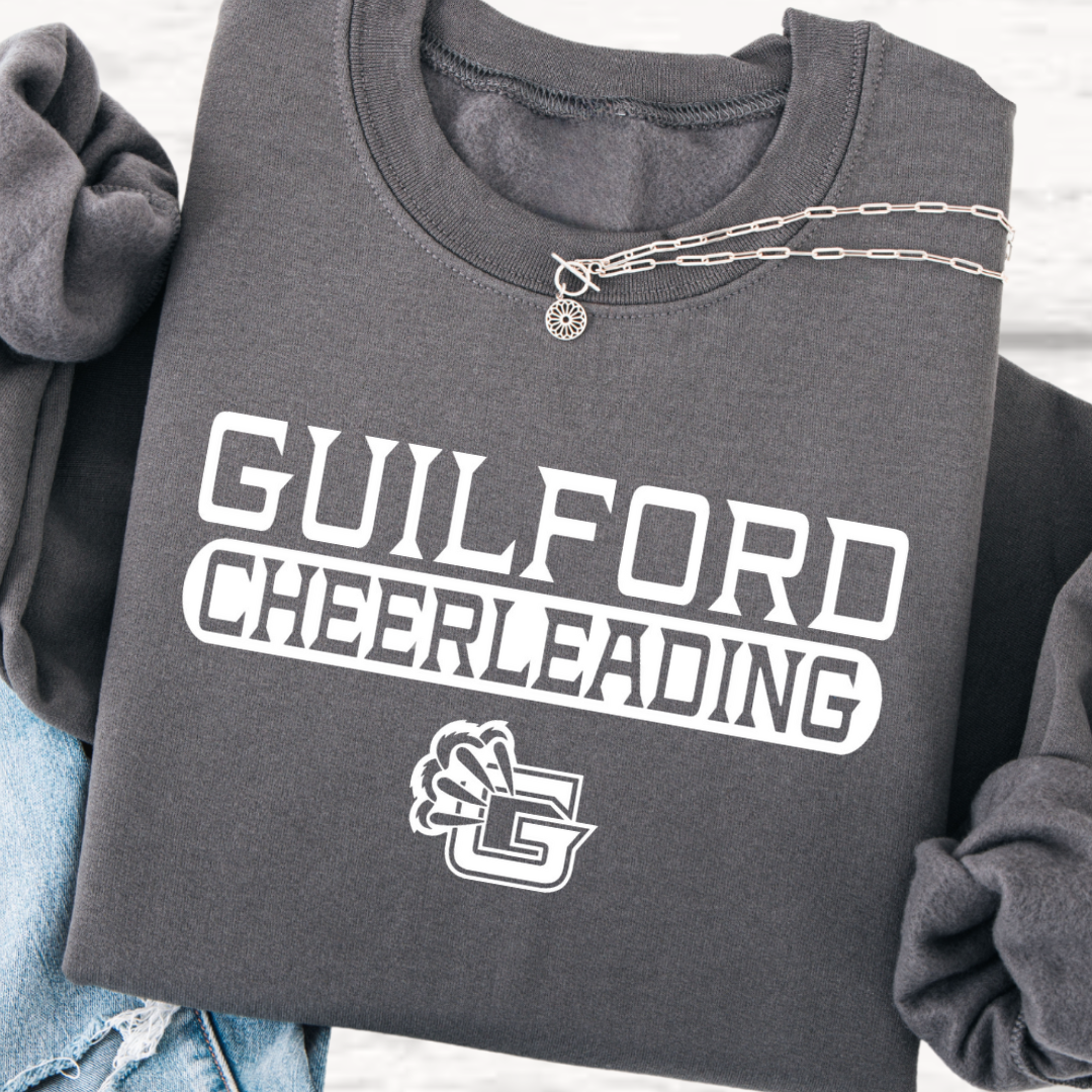 Guilford Cheerleading Classic Crewneck