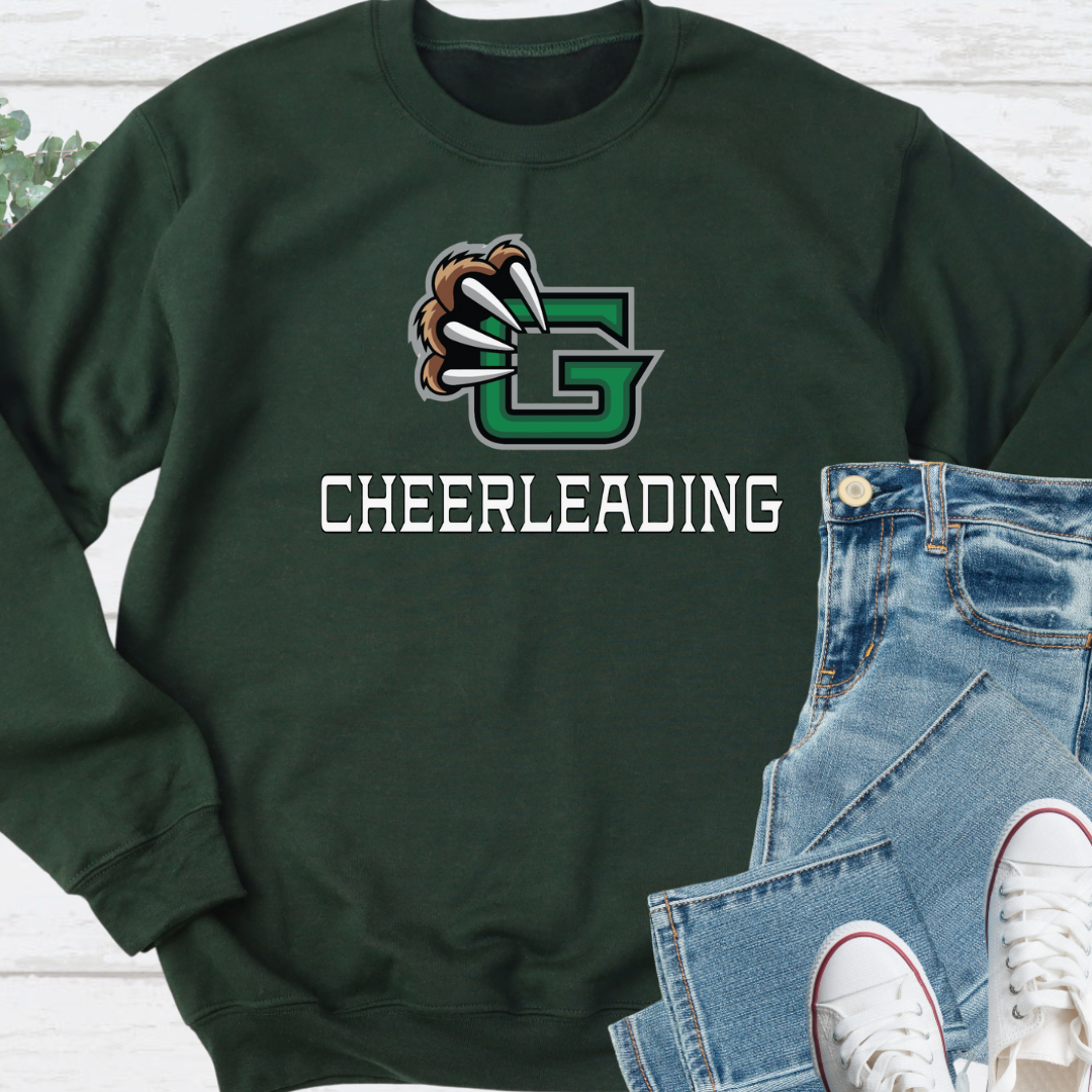 Guilford Cheerleading Icon Crewneck