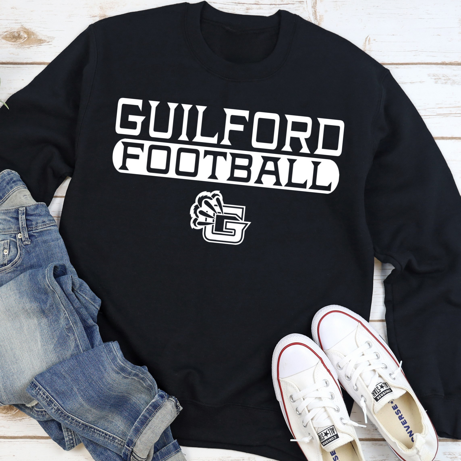 Guilford Football Classic Crewneck