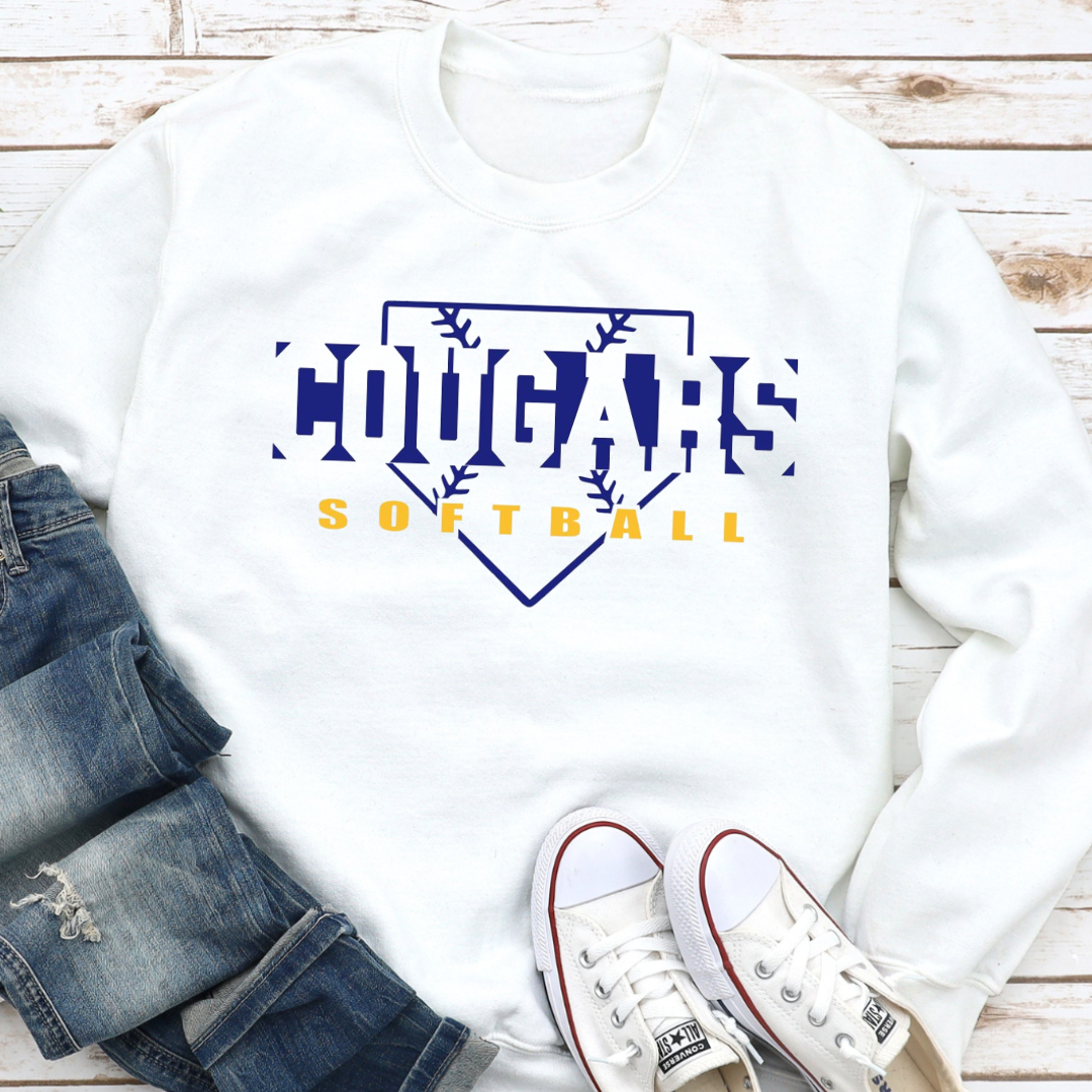 HK Softball Clutch Crewneck