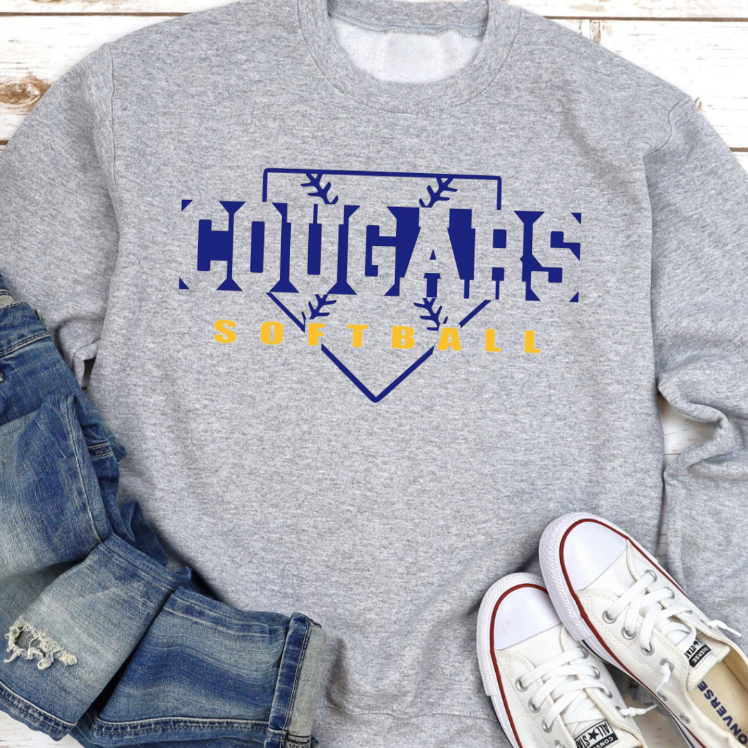 HK Softball Clutch Crewneck
