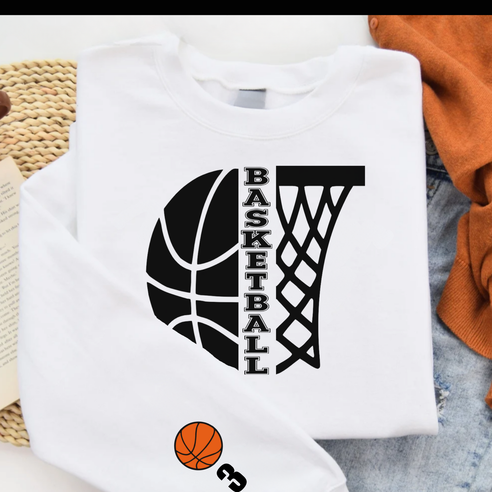 Hoops Essential Crewneck