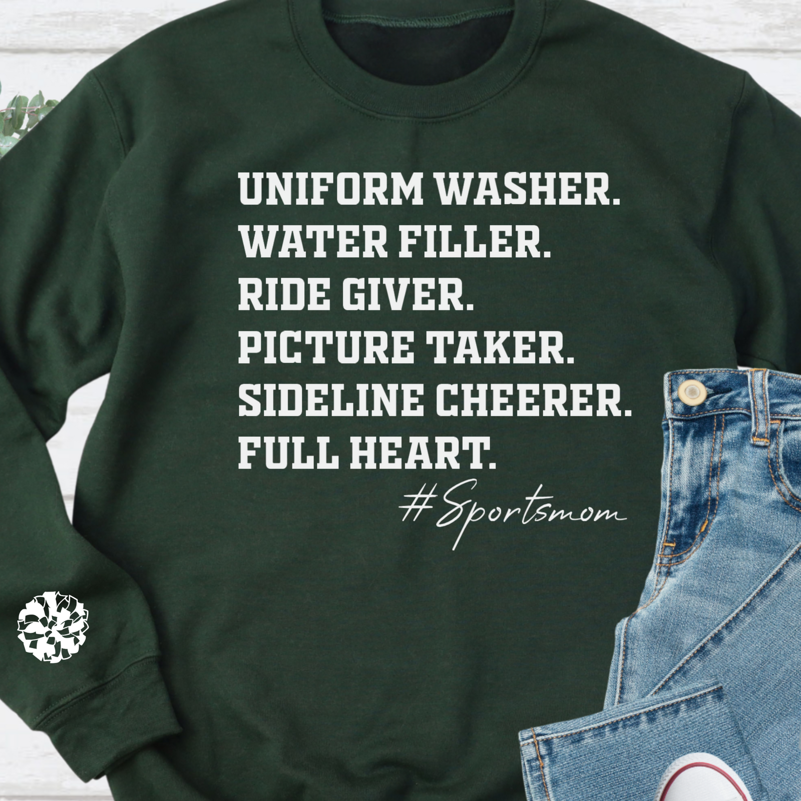 #Sportsmom Crewneck