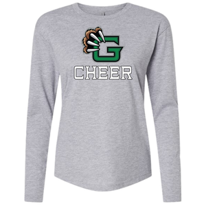 Next Level Women's Cotton Relaxed Long Sleeve Tee - D1