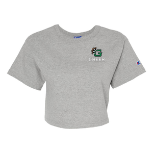Champion Women's Heritage Jersey Crop T-Shirt - D1