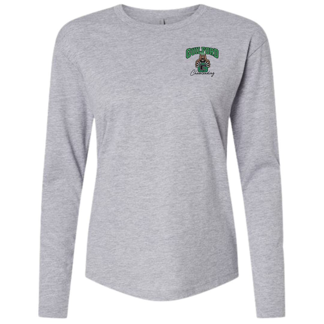 Next Level Women's Cotton Relaxed Long Sleeve Tee - D2