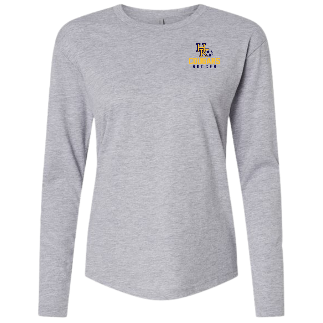 Next Level Women's Cotton Relaxed Long Sleeve Tee