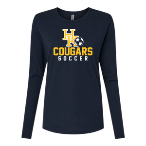 Next Level Women's Cotton Relaxed Long Sleeve Tee