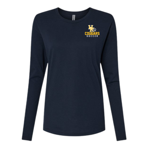 Next Level Women's Cotton Relaxed Long Sleeve Tee
