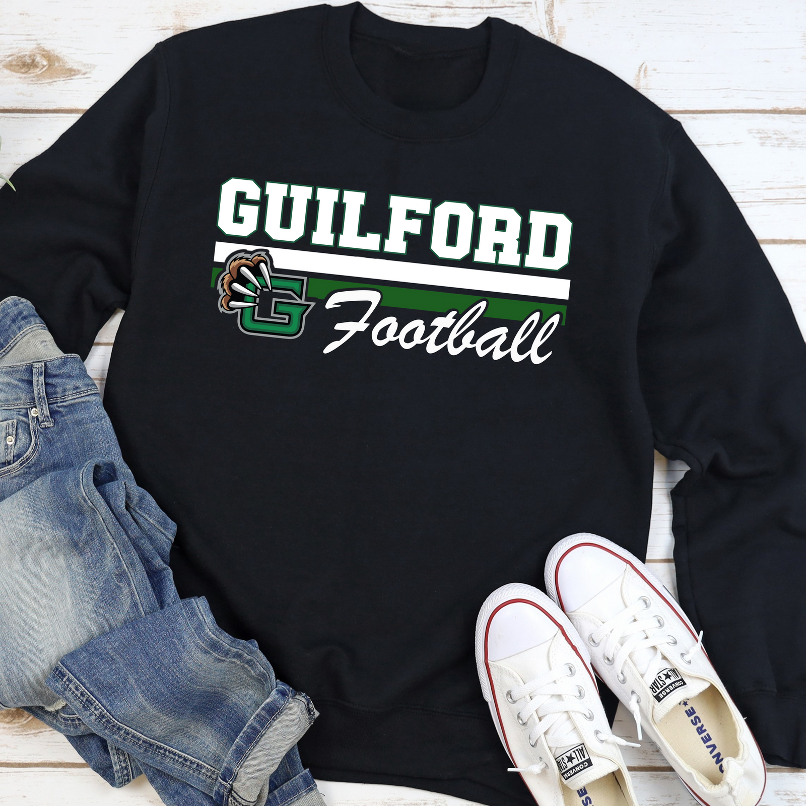 Guilford Football Kickoff Crewneck
