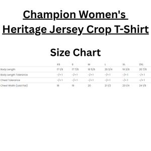 Champion Women's Heritage Jersey Crop T-Shirt