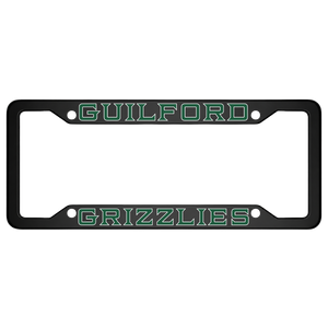 Guilford Grizzlies License Plate Frame