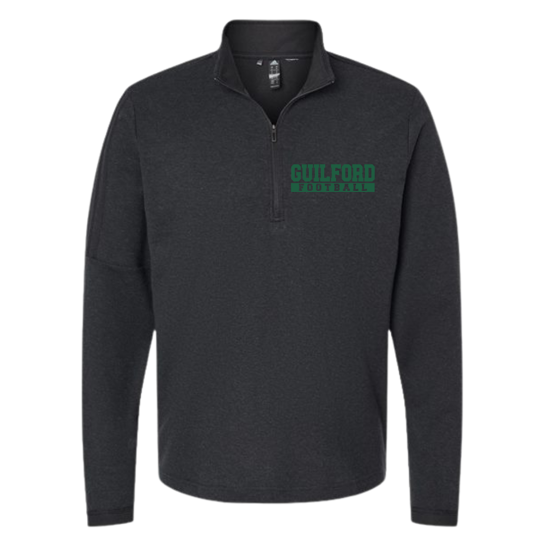 Adidas 3-Stripes Quarter-Zip Sweater Pullover