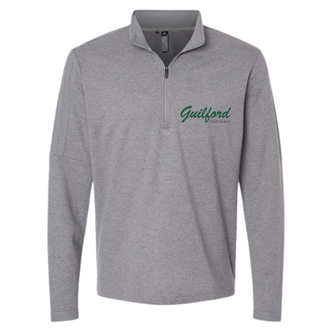 Adidas 3-Stripes Quarter-Zip Sweater Pullover
