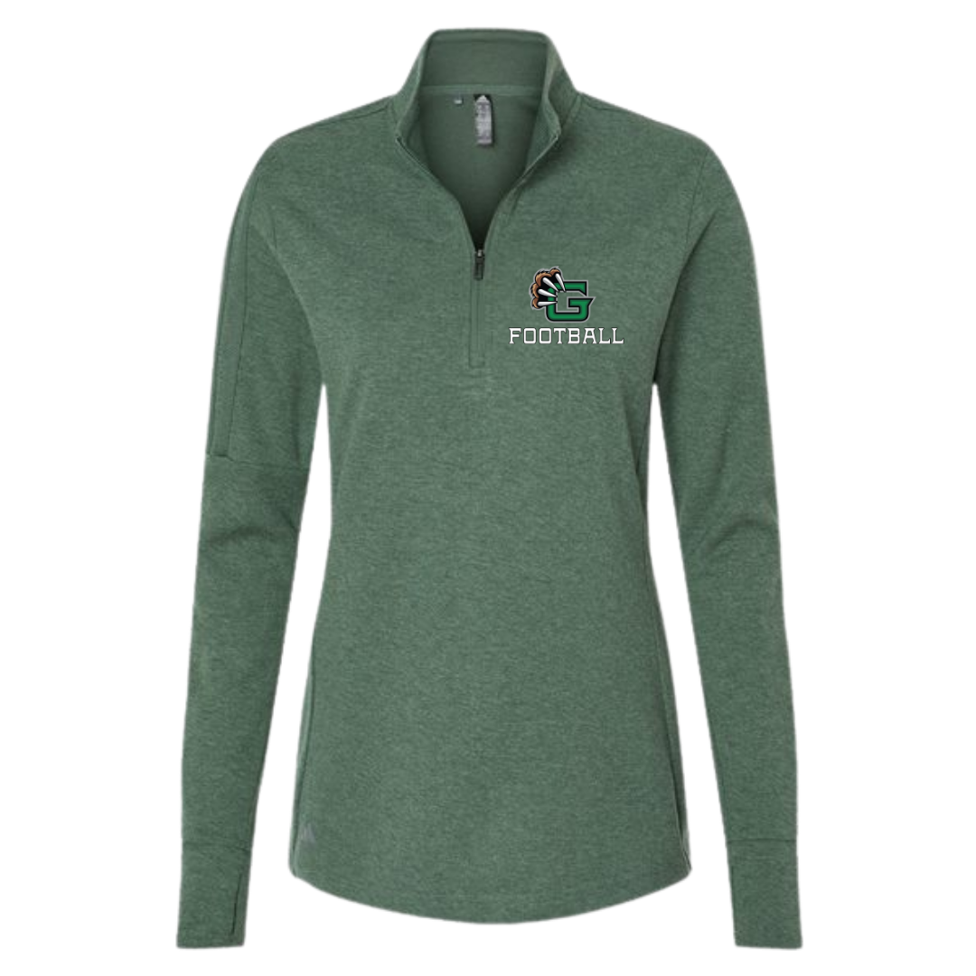 Adidas 3-Stripes Quarter-Zip Sweater Pullover