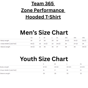 Team 365 Zone Performance Hooded T-Shirt