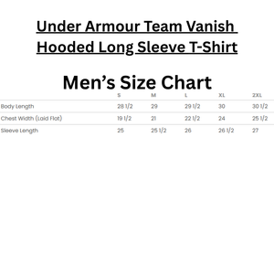 Under Armour Men's Team Vanish Hooded Long Sleeve T-Shirt