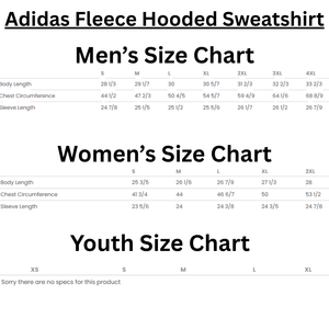 Adidas Fleece Hooded Sweatshirt